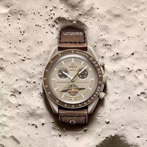 NWT Swatch X Omega Moonswatch Mission To The Saturn Watch